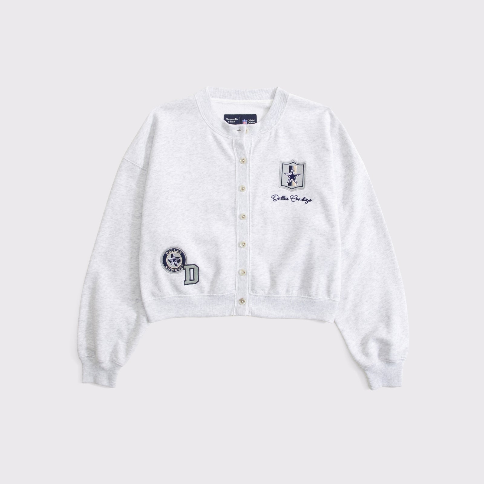 Abercrombie Cincinnati Bengals Sunday Shrunken Cardigan