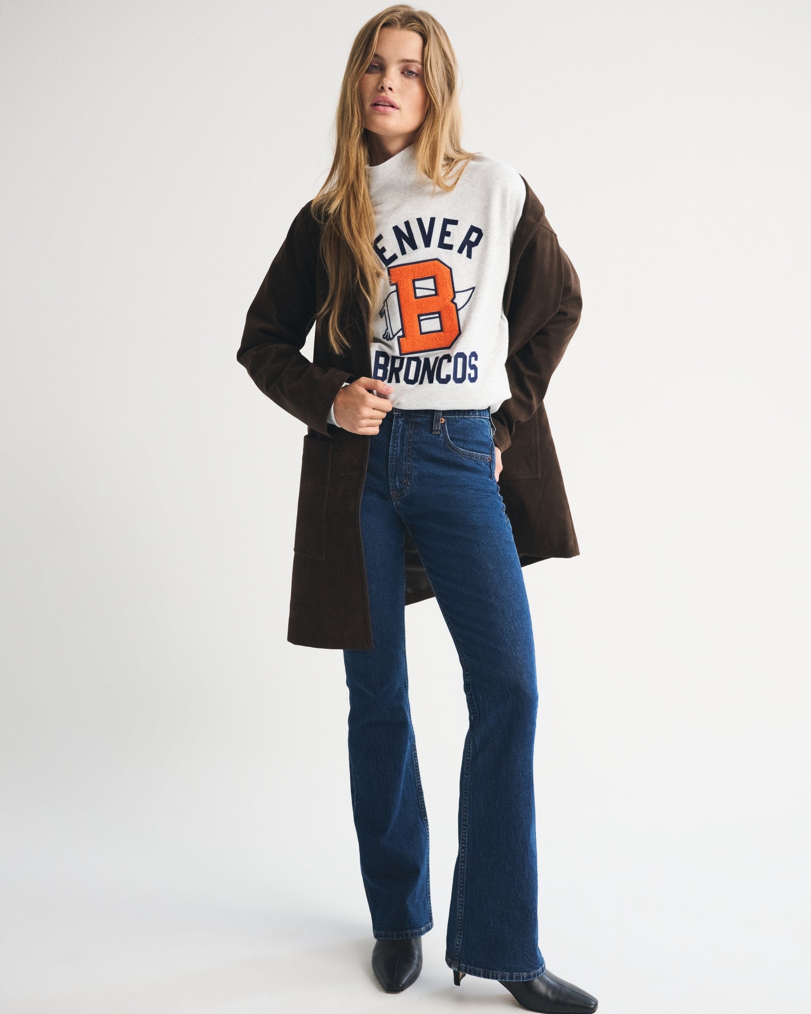 Abercrombie NFL Kansas City Chiefs Funnel-Neck Sweatshirt