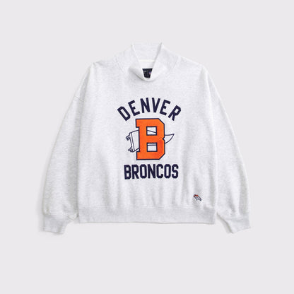 Abercrombie NFL Kansas City Chiefs Funnel-Neck Sweatshirt