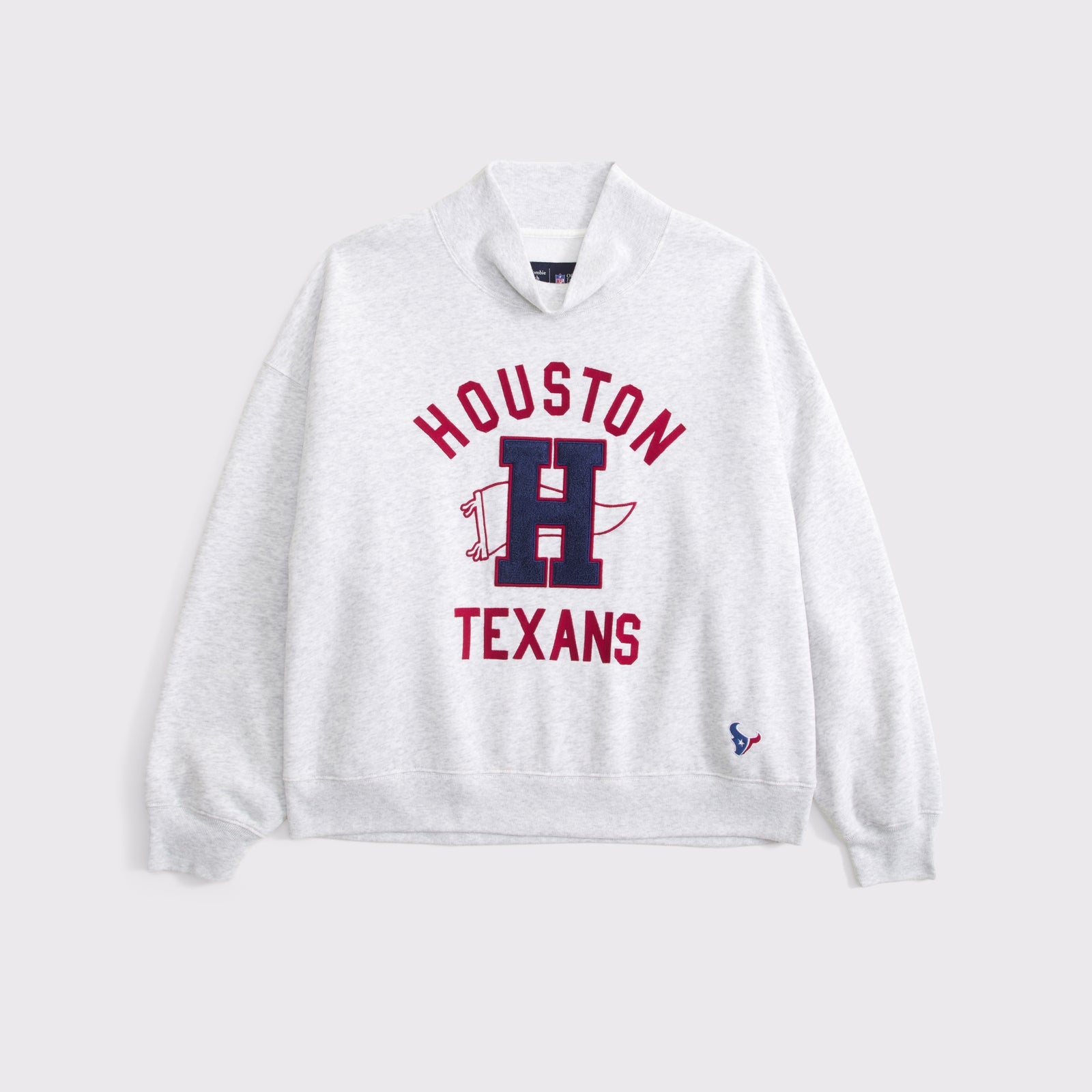 Abercrombie NFL Kansas City Chiefs Funnel-Neck Sweatshirt