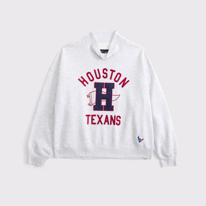 Abercrombie NFL Kansas City Chiefs Funnel-Neck Sweatshirt
