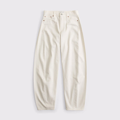 Abercrombie High Rise Ultra Barrel Jean