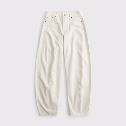 Abercrombie Curve Love High Rise Ultra Barrel Jean