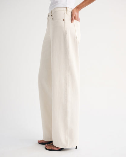 Abercrombie Low Rise Ultra Loose Cuffed Hem Jean