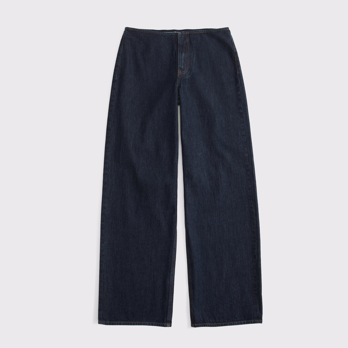 Abercrombie Clean Waist Low Rise Ultra Loose Jean