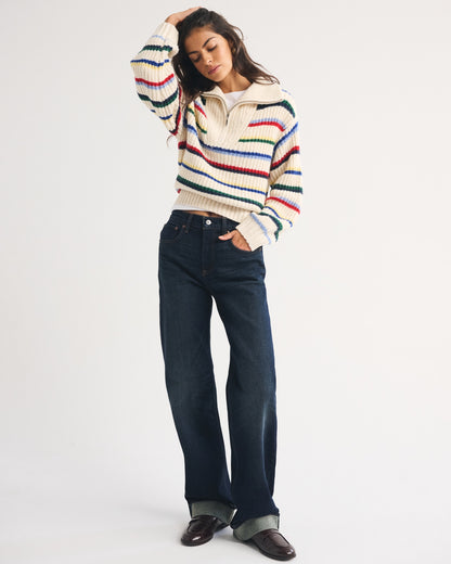 Abercrombie High Rise 90s Relaxed Jean
