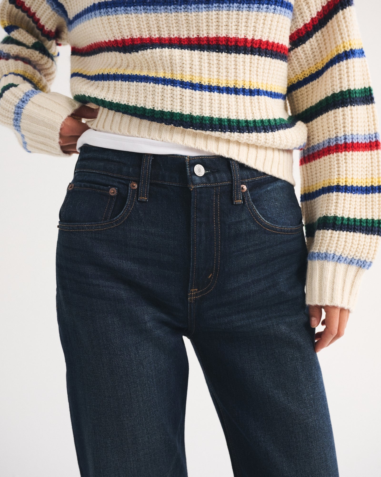 Abercrombie High Rise 90s Relaxed Jean