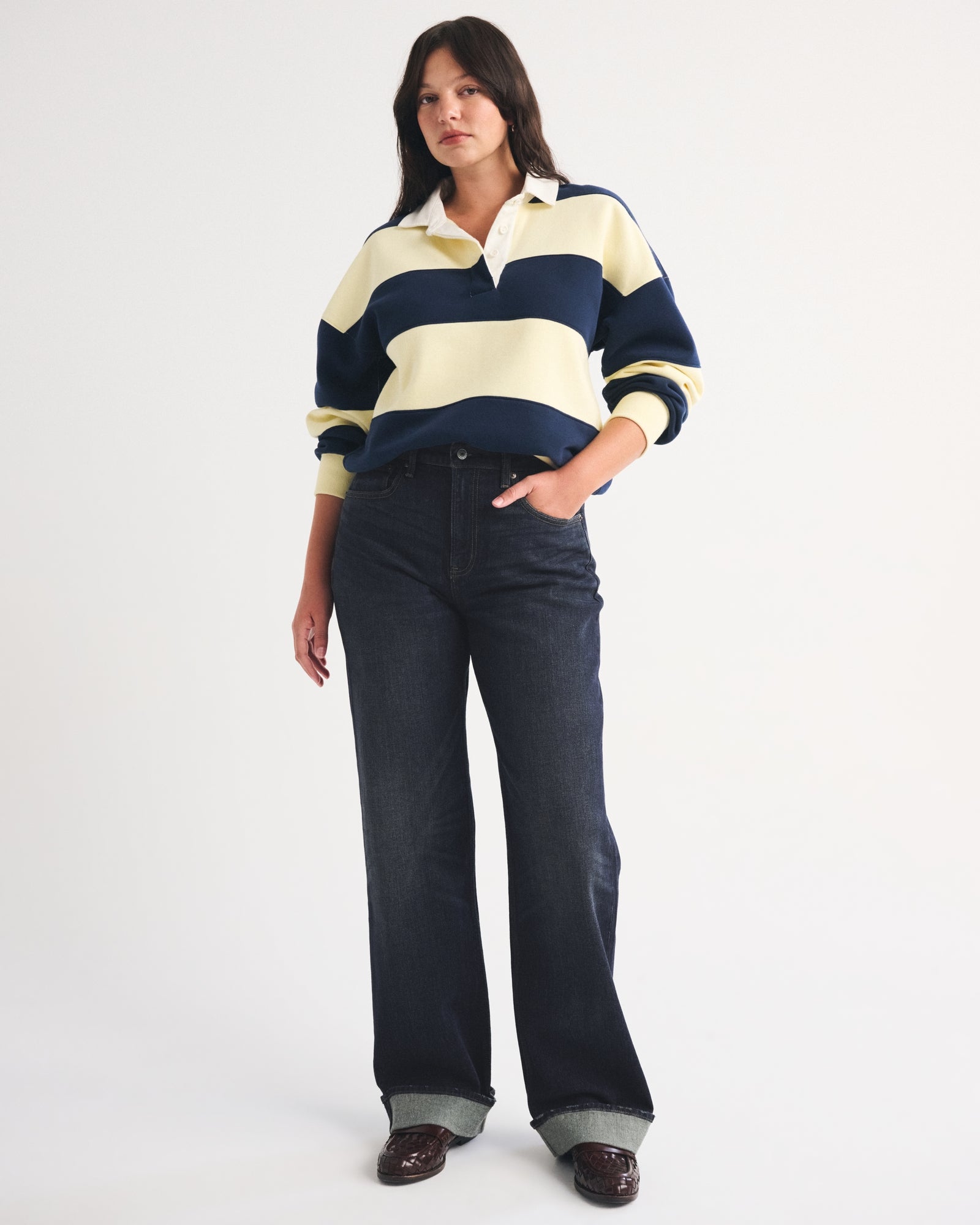 Abercrombie Curve Love High Rise 90s Relaxed Jean