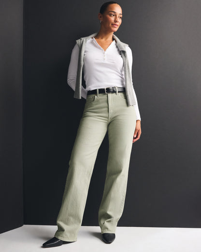 Abercrombie Curve Love High Rise 90s Relaxed Jean
