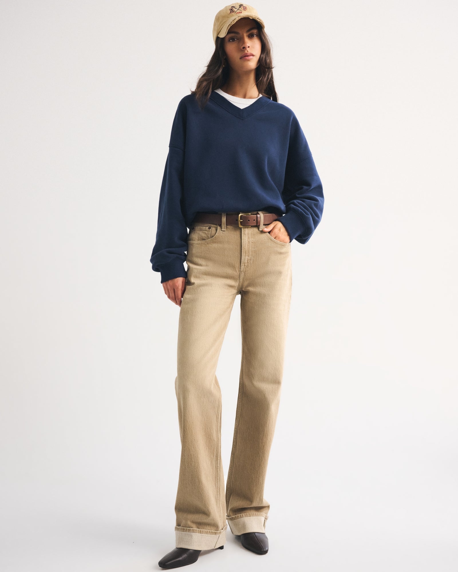 Abercrombie High Rise 90s Relaxed Jean