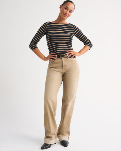 Abercrombie Curve Love High Rise 90s Relaxed Jean