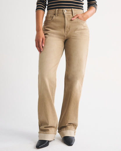 Abercrombie Curve Love High Rise 90s Relaxed Jean