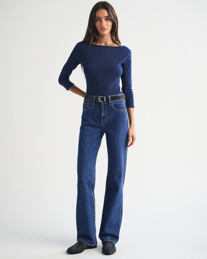 Abercrombie High Rise 90s Relaxed Jean