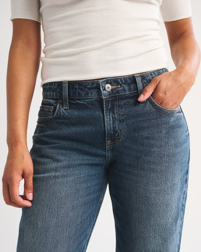 Abercrombie Curve Love Low Rise 90s Relaxed Jean