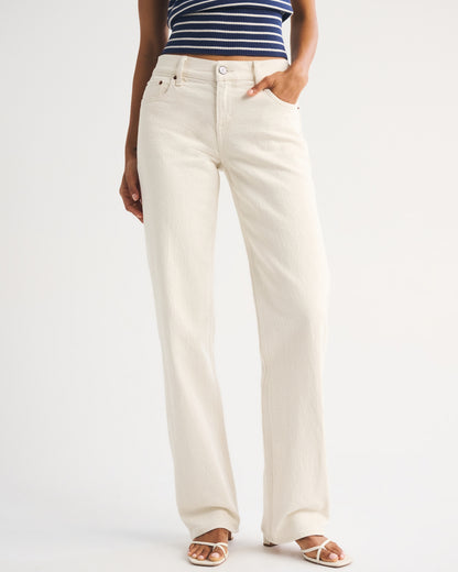 Abercrombie Low Rise 90s Relaxed Jean
