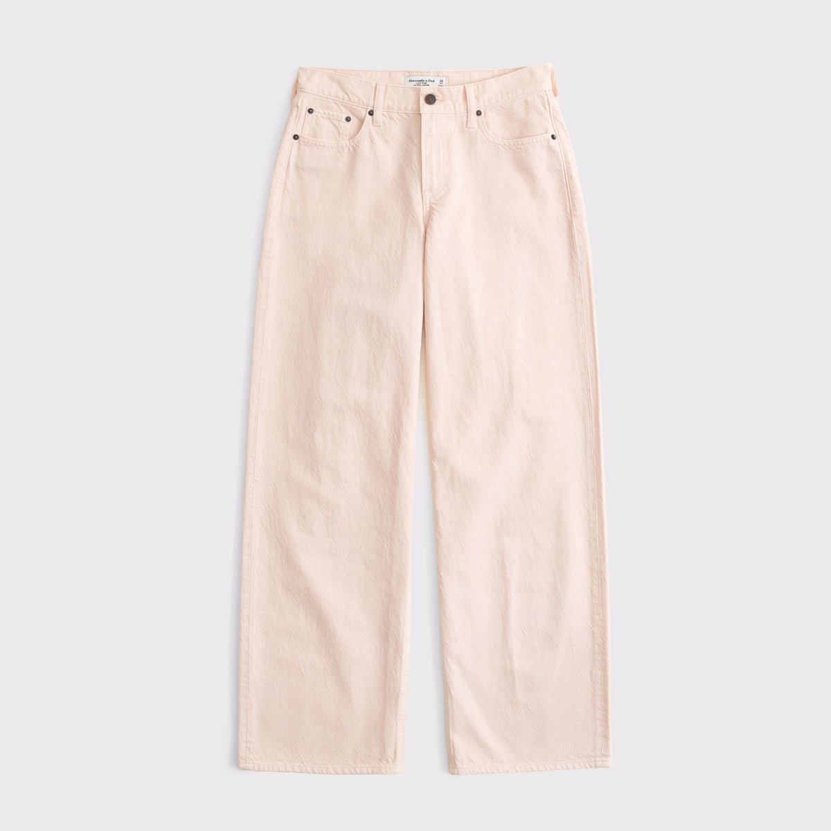 Abercrombie Low Rise Ultra Loose Cuffed Hem Jean