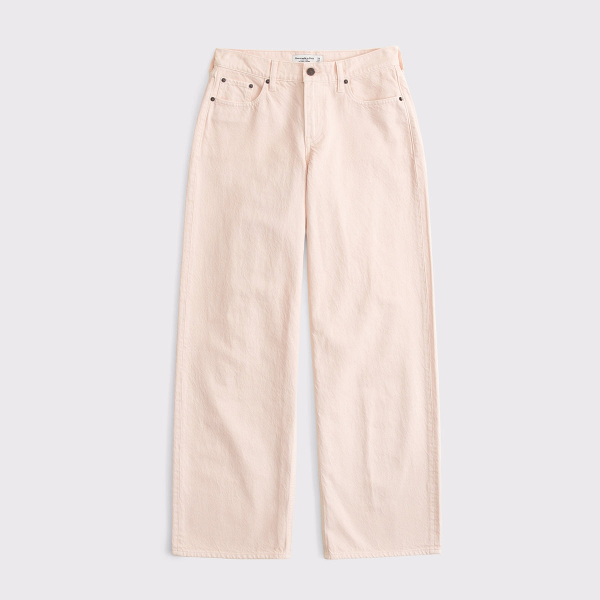 Abercrombie Curve Love Low Rise Ultra Loose Cuffed Hem Jean