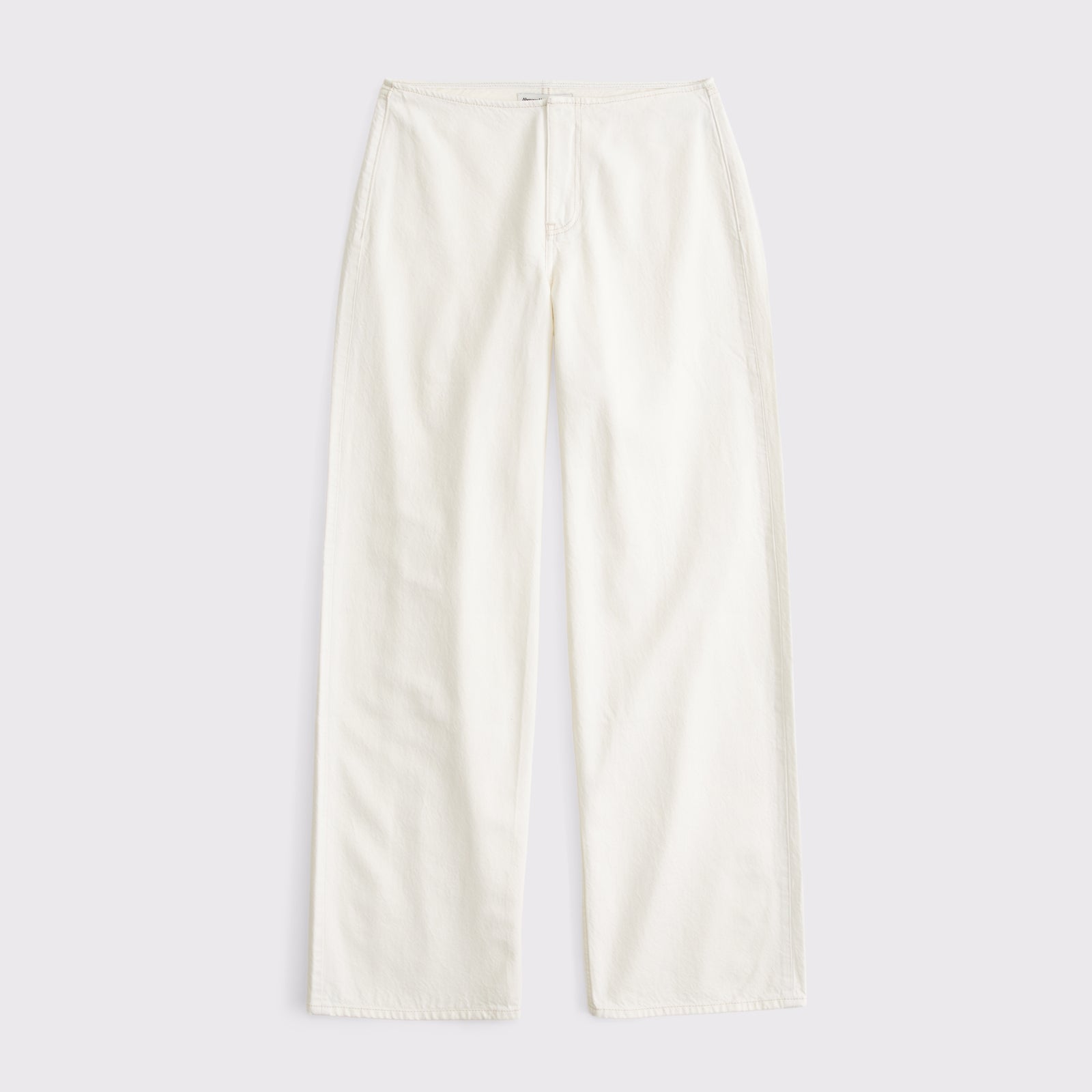 Abercrombie Clean Waist Low Rise Ultra Loose Jean