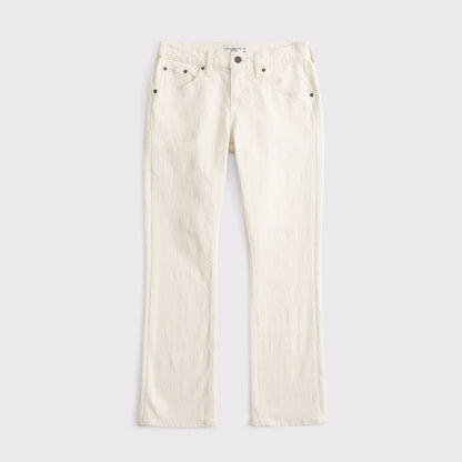Abercrombie Curve Love Low Rise Kick Flare Jean