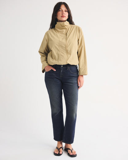 Abercrombie Curve Love Low Rise Kick Flare Jean