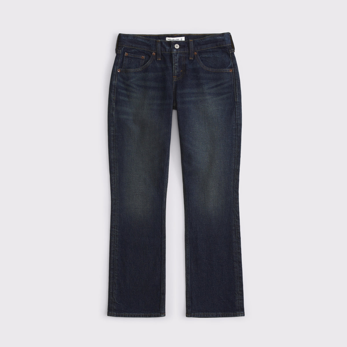 Abercrombie Curve Love Low Rise Kick Flare Jean