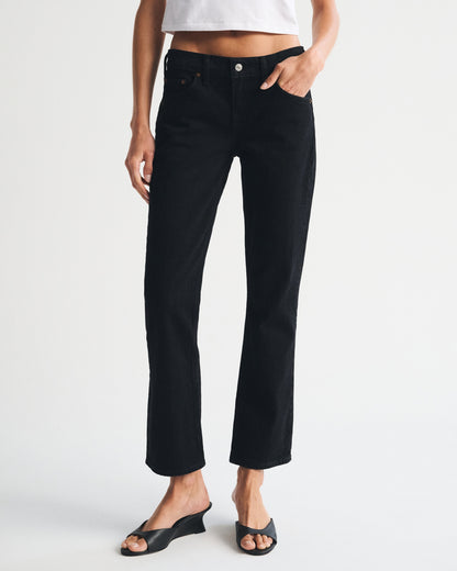 Abercrombie Low Rise Kick Flare Jean