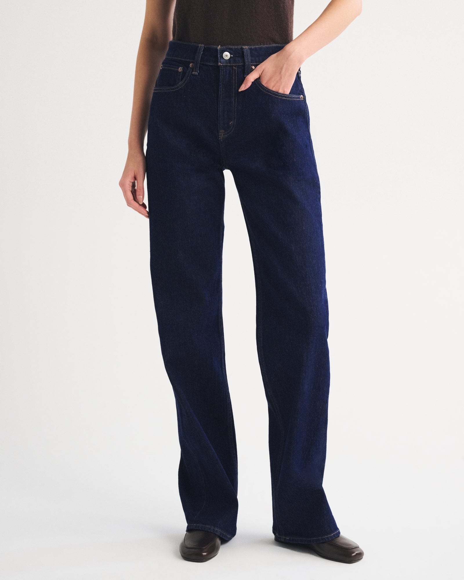 Abercrombie High Rise 90s Relaxed Jean