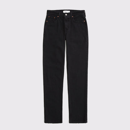Abercrombie Mid Rise 90s Straight Jean