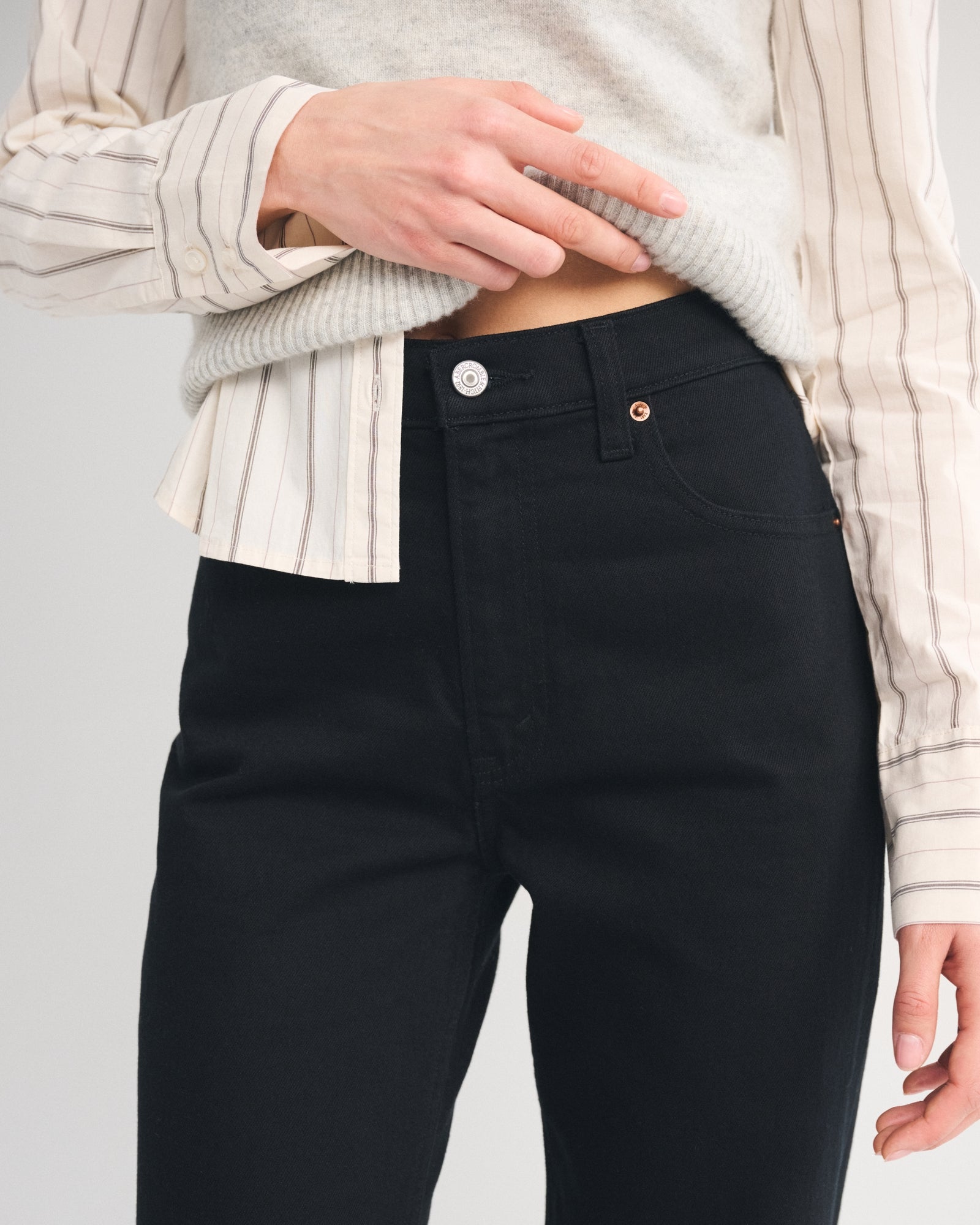 Abercrombie High Rise 90s Relaxed Jean