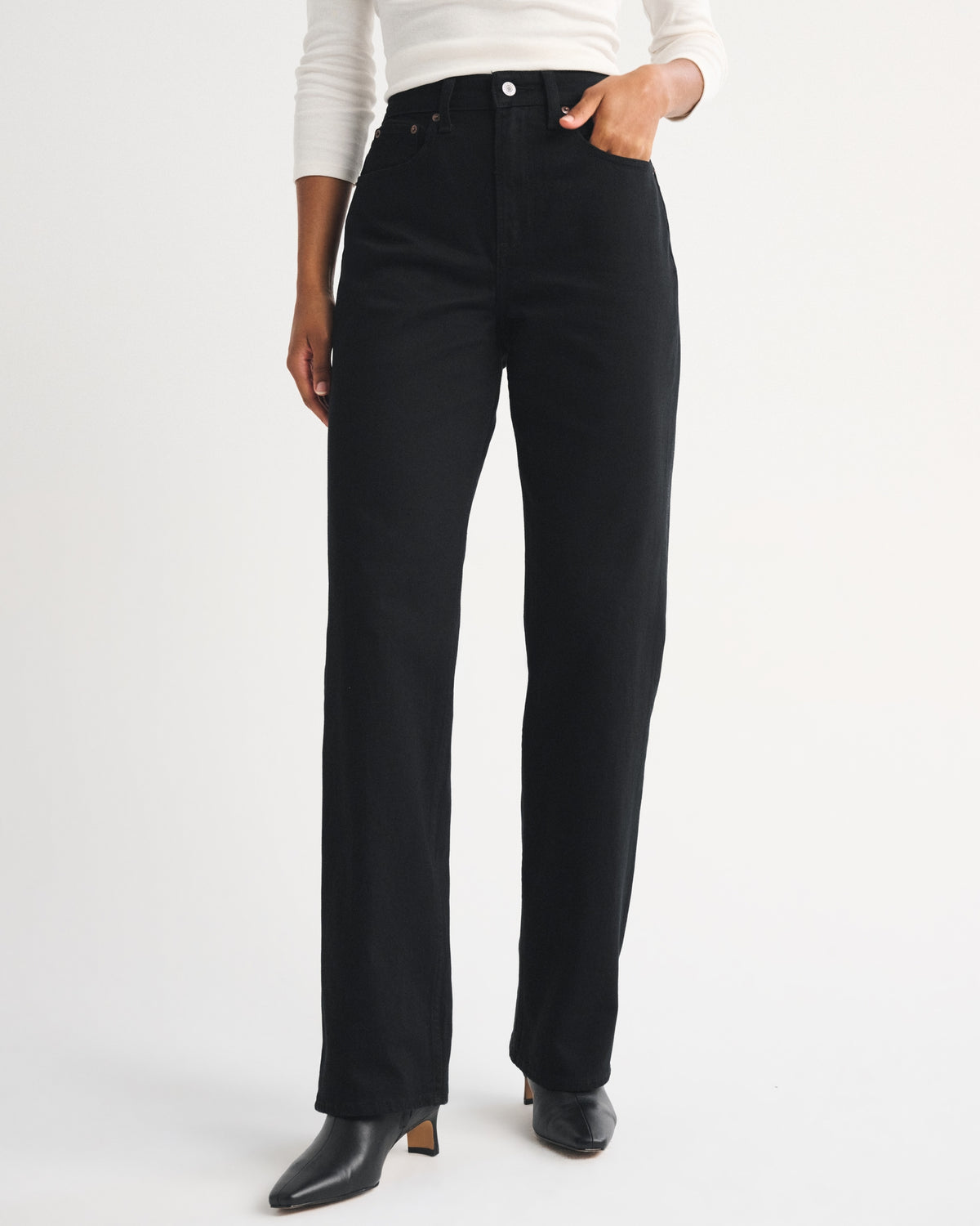 Abercrombie Curve Love High Rise 90s Relaxed Jean