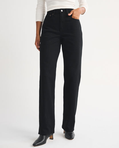 Abercrombie Curve Love High Rise 90s Relaxed Jean