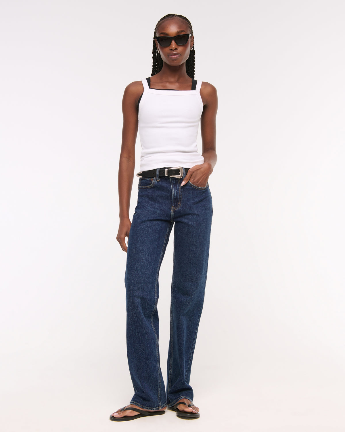 Abercrombie High Rise 90s Relaxed Jean