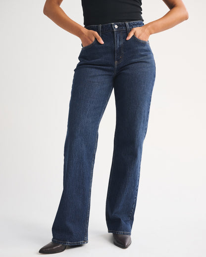 Abercrombie Curve Love High Rise 90s Relaxed Jean