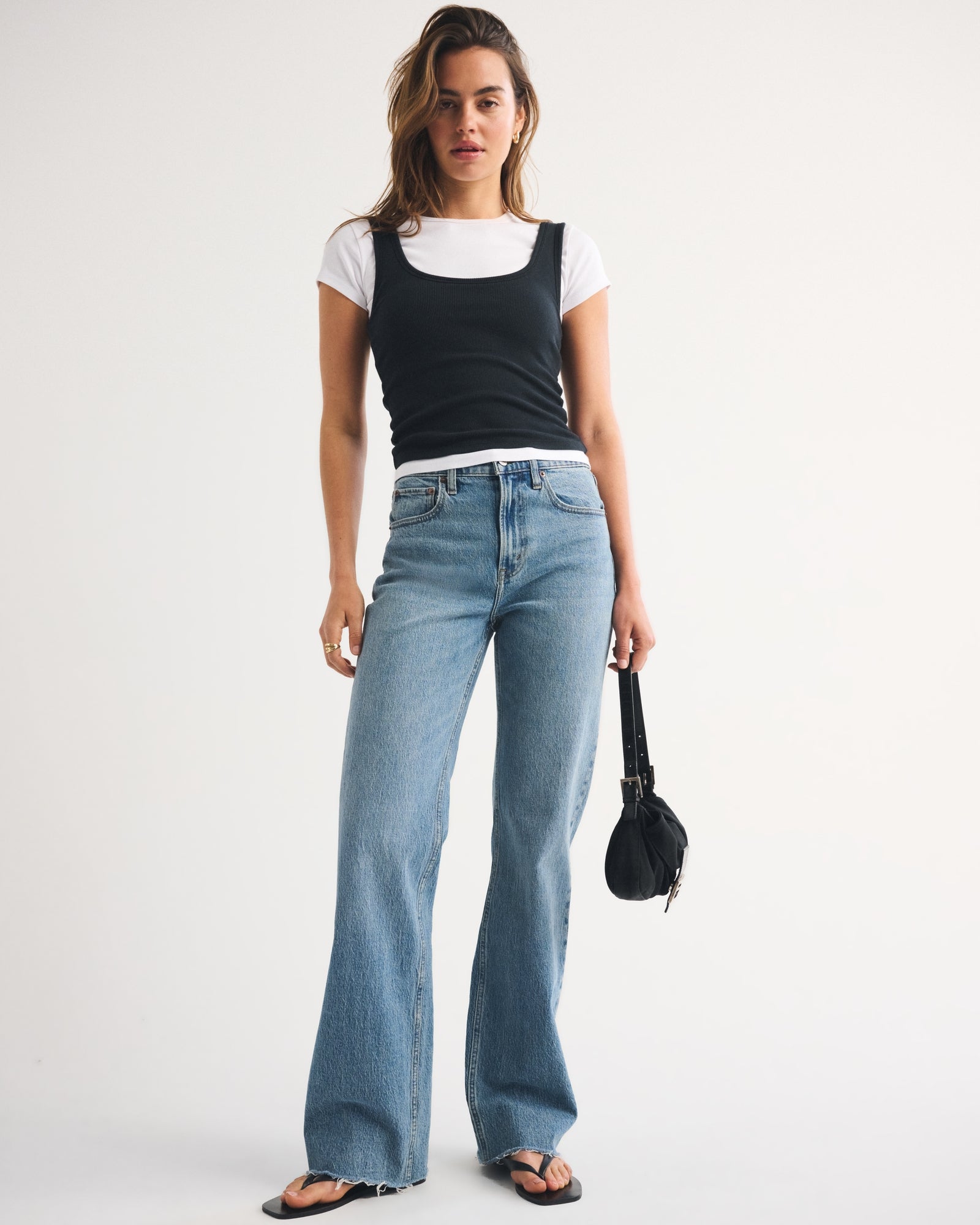 Abercrombie High Rise 90s Relaxed Jean