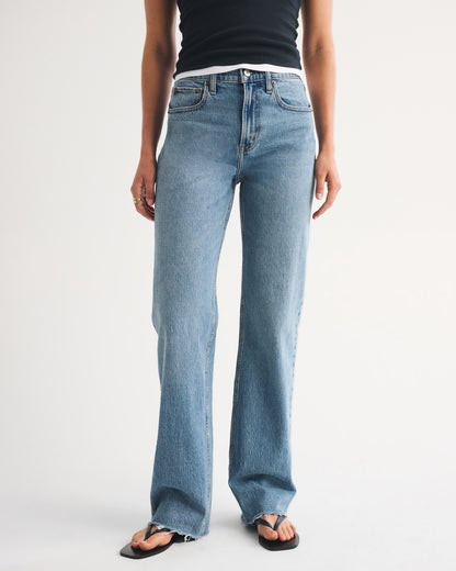 Abercrombie High Rise 90s Relaxed Jean