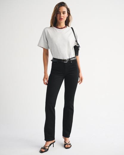 Abercrombie Mid Rise 90s Straight Jean