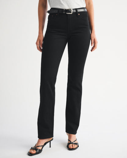 Abercrombie Mid Rise 90s Straight Jean