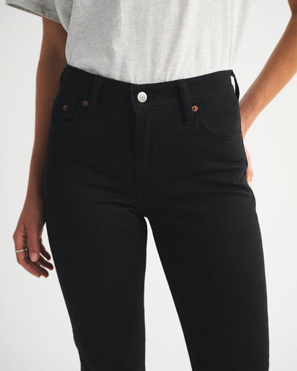 Abercrombie Mid Rise 90s Straight Jean