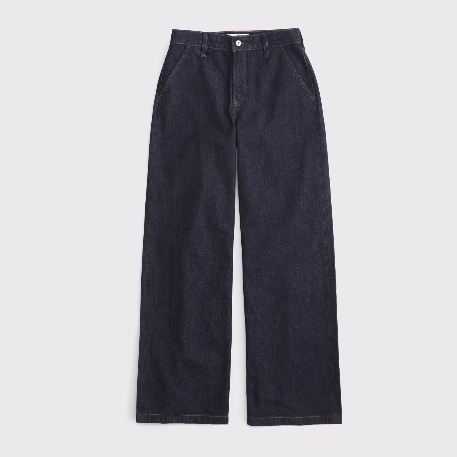 Abercrombie Curve Love High Rise Wide Leg Trouser Jean