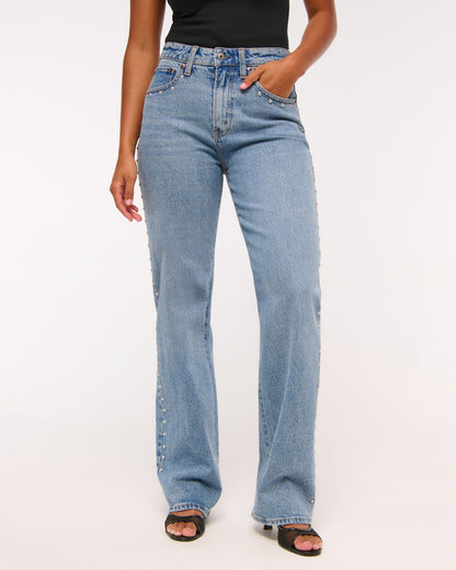 Abercrombie Curve Love High Rise 90s Relaxed Jean