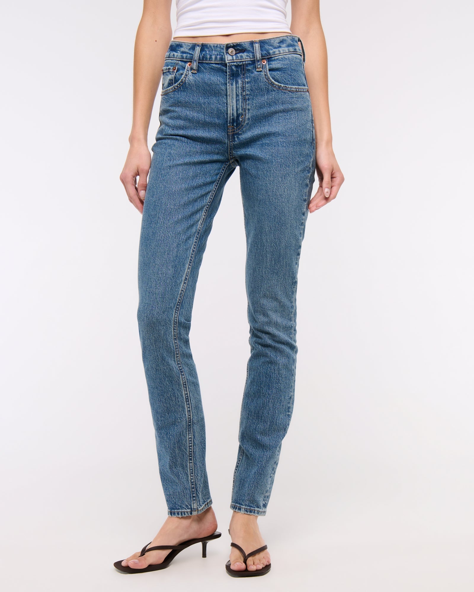 Abercrombie High Rise Modern Skinny Jean