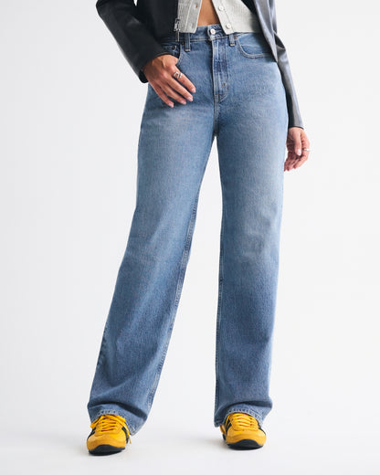 Abercrombie Curve Love High Rise 90s Relaxed Jean