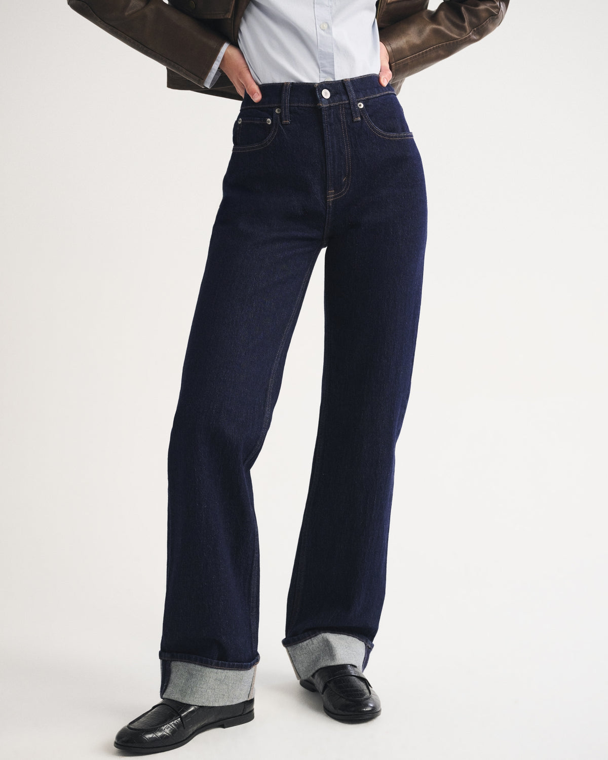 Abercrombie High Rise 90s Relaxed Jean