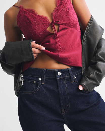 Abercrombie Curve Love High Rise 90s Relaxed Jean