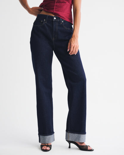 Abercrombie Curve Love High Rise 90s Relaxed Jean