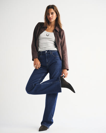Abercrombie High Rise 90s Relaxed Jean