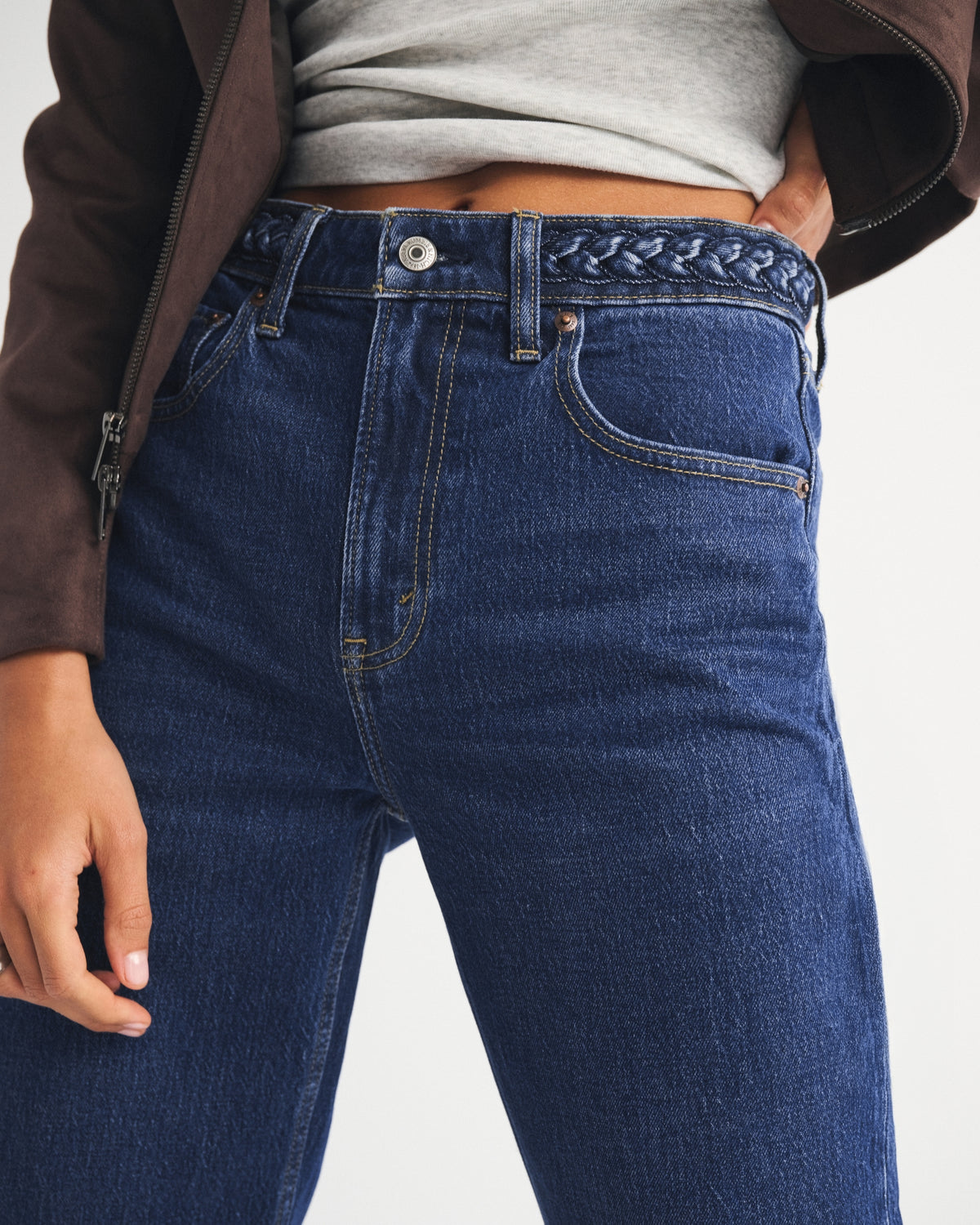 Abercrombie High Rise 90s Relaxed Jean