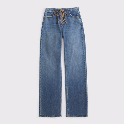 Abercrombie High Rise 90s Relaxed Jean