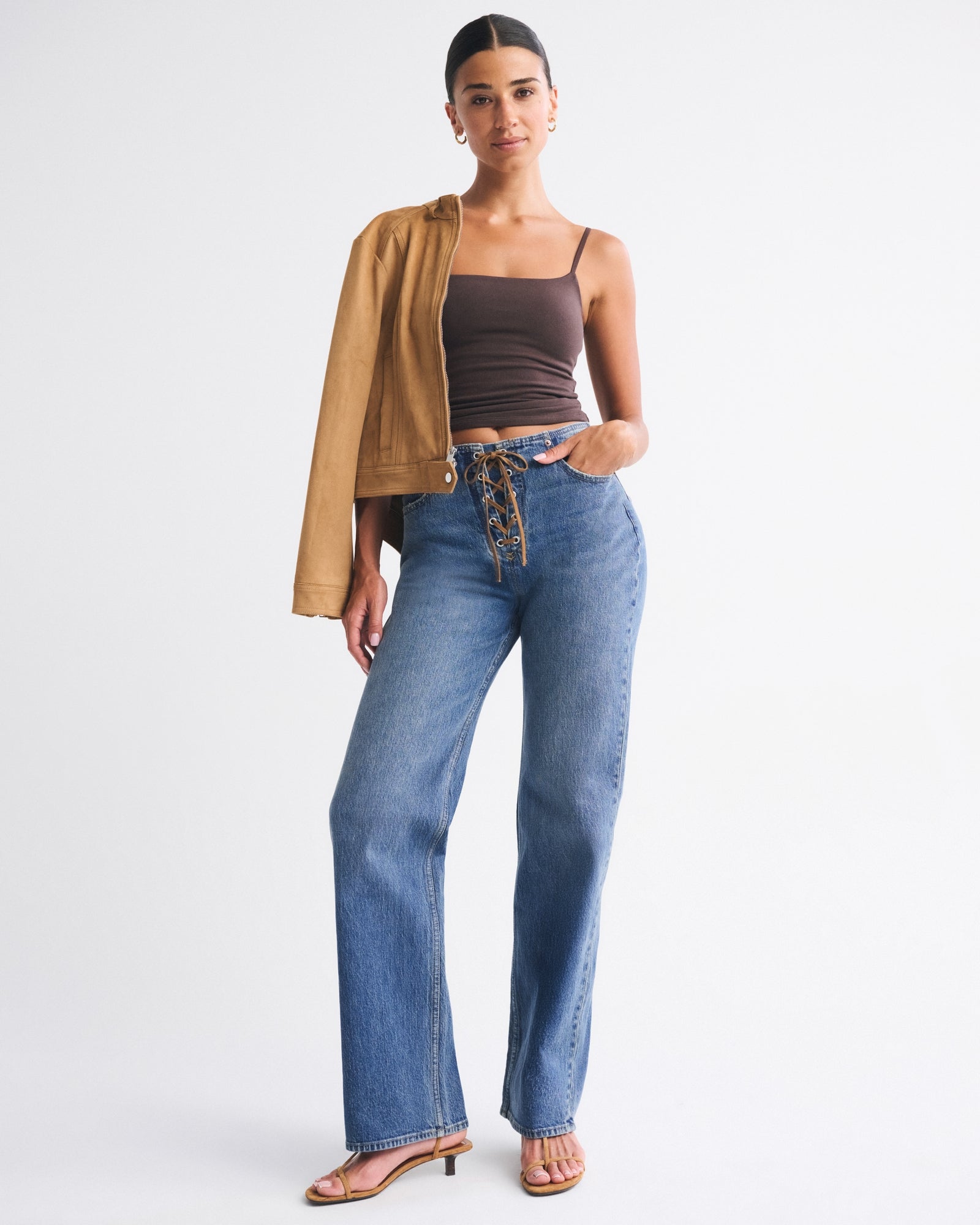 Abercrombie Curve Love High Rise 90s Relaxed Jean