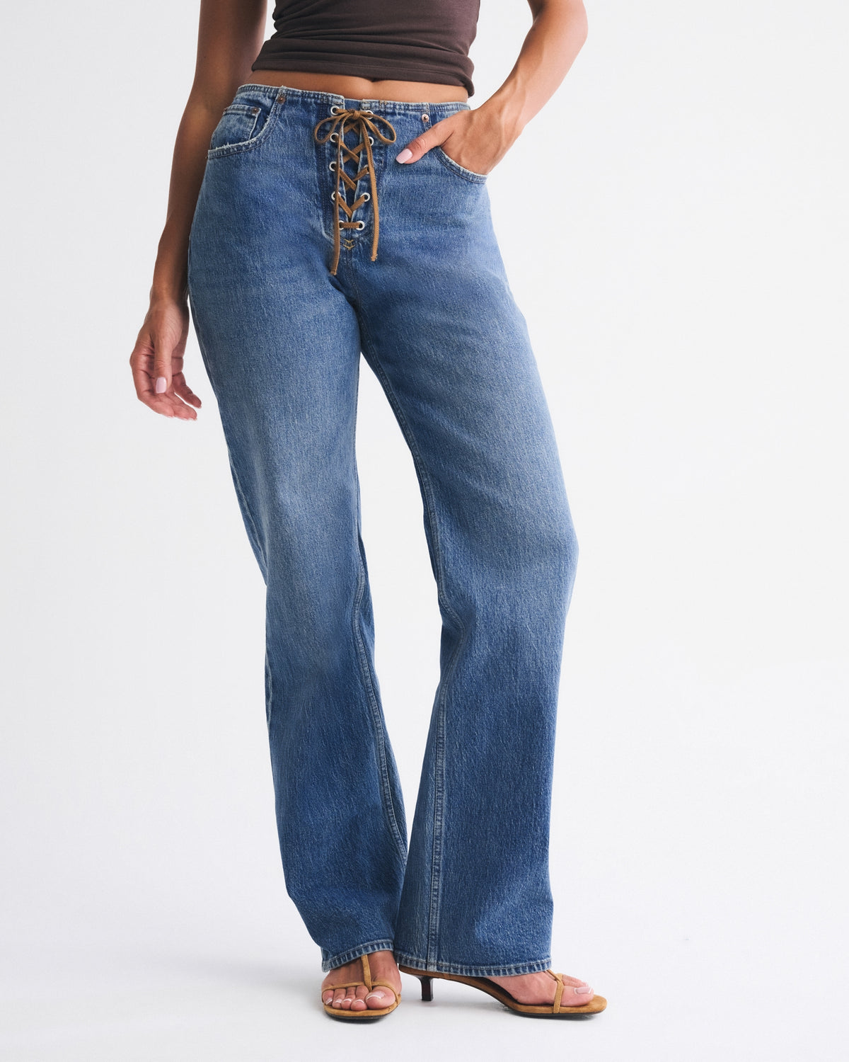 Abercrombie Curve Love High Rise 90s Relaxed Jean